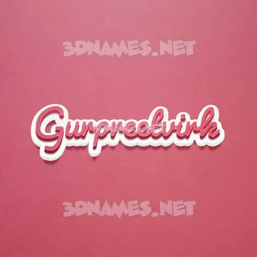 gurpreetvirk in Red Scribble style - 3D name wallpaper gurpreetvirk in Red Scribble style - 3D name wallpaper