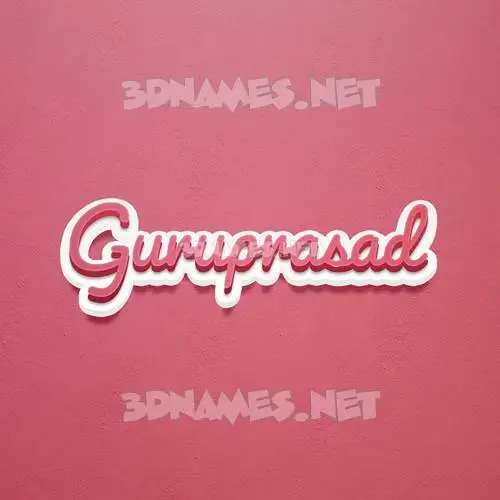 guruprasad in Red Scribble style - 3D name wallpaper guruprasad in Red Scribble style - 3D name wallpaper