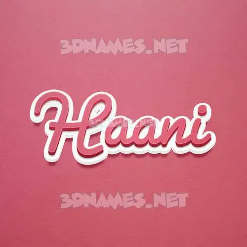 haani in Red Scribble style - 3D name wallpaper haani in Red Scribble style - 3D name wallpaper