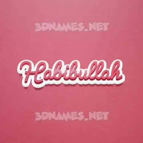 habibullah in Red Scribble style - 3D name wallpaper habibullah in Red Scribble style - 3D name wallpaper