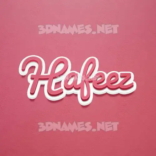 hafeez in Red Scribble style - 3D name wallpaper hafeez in Red Scribble style - 3D name wallpaper