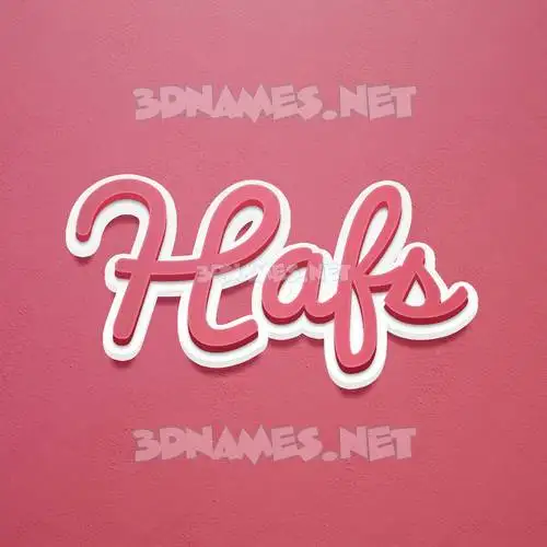 hafs in Red Scribble style - 3D name wallpaper hafs in Red Scribble style - 3D name wallpaper