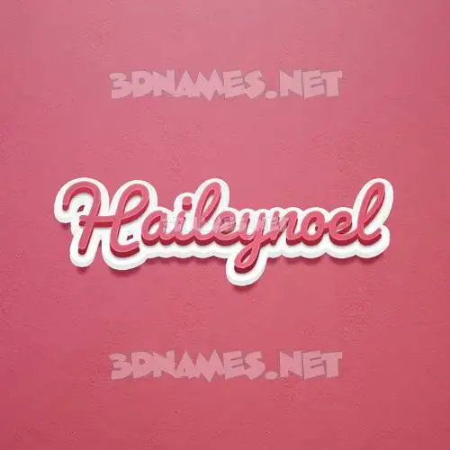 haileynoel in Red Scribble style - 3D name wallpaper haileynoel in Red Scribble style - 3D name wallpaper