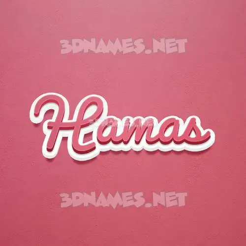 hamas in Red Scribble style - 3D name wallpaper hamas in Red Scribble style - 3D name wallpaper