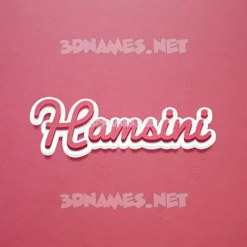 hamsini in Red Scribble style - 3D name wallpaper hamsini in Red Scribble style - 3D name wallpaper