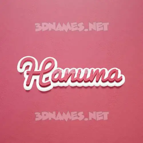 hanuma in Red Scribble style - 3D name wallpaper hanuma in Red Scribble style - 3D name wallpaper