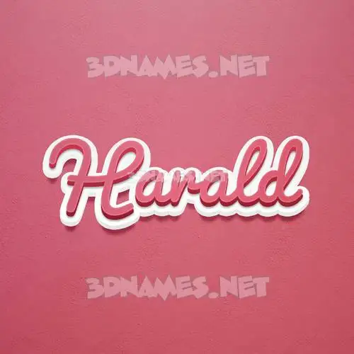 harald in Red Scribble style - 3D name wallpaper harald in Red Scribble style - 3D name wallpaper