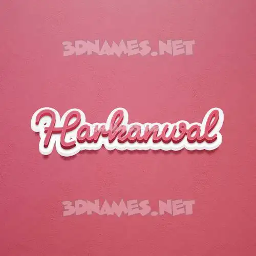 harkanwal in Red Scribble style - 3D name wallpaper harkanwal in Red Scribble style - 3D name wallpaper