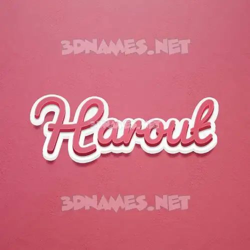 harout in Red Scribble style - 3D name wallpaper harout in Red Scribble style - 3D name wallpaper