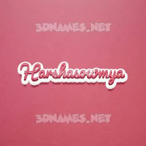 harshasowmya in Red Scribble style - 3D name wallpaper harshasowmya in Red Scribble style - 3D name wallpaper