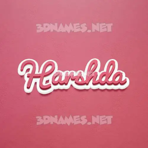 harshda in Red Scribble style - 3D name wallpaper harshda in Red Scribble style - 3D name wallpaper