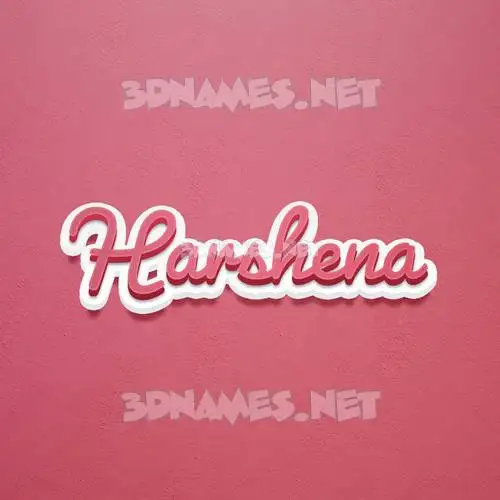 harshena in Red Scribble style - 3D name wallpaper harshena in Red Scribble style - 3D name wallpaper