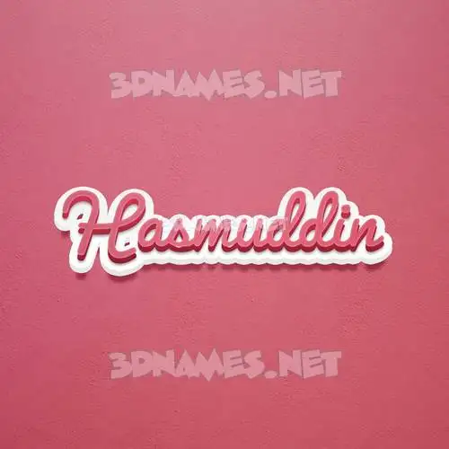 hasmuddin in Red Scribble style - 3D name wallpaper hasmuddin in Red Scribble style - 3D name wallpaper