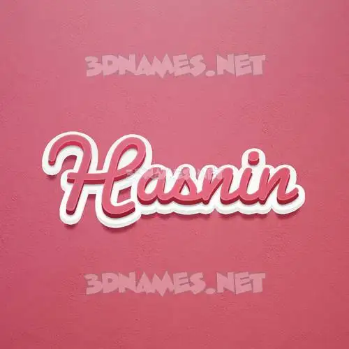 hasnin in Red Scribble style - 3D name wallpaper hasnin in Red Scribble style - 3D name wallpaper