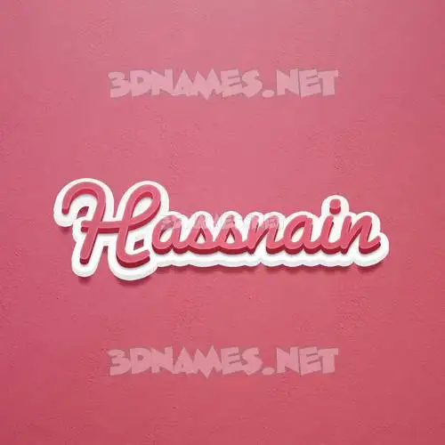 hassnain in Red Scribble style - 3D name wallpaper hassnain in Red Scribble style - 3D name wallpaper