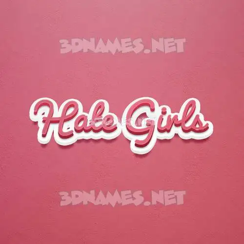 hate girls in Red Scribble style - 3D name wallpaper hate girls in Red Scribble style - 3D name wallpaper