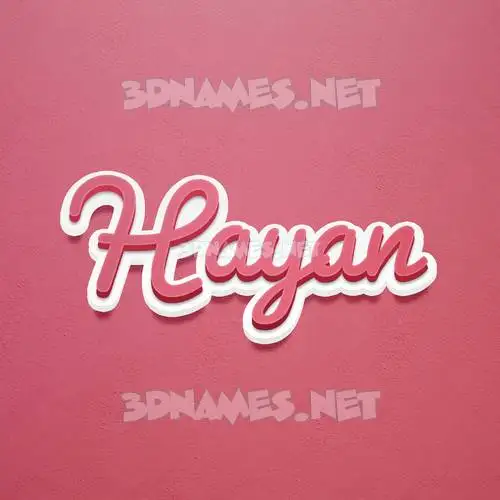 hayan in Red Scribble style - 3D name wallpaper hayan in Red Scribble style - 3D name wallpaper