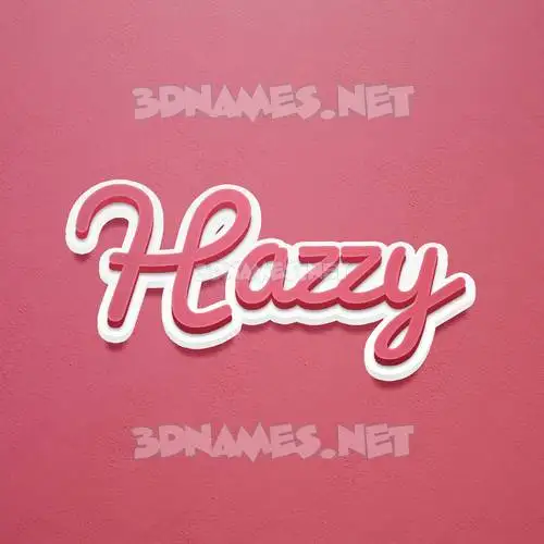 hazzy in Red Scribble style - 3D name wallpaper hazzy in Red Scribble style - 3D name wallpaper
