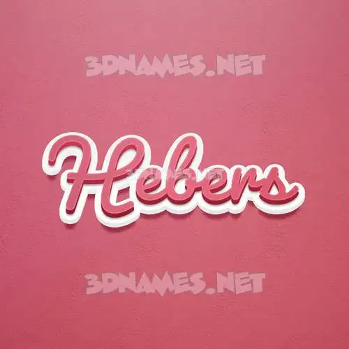 hebers in Red Scribble style - 3D name wallpaper hebers in Red Scribble style - 3D name wallpaper