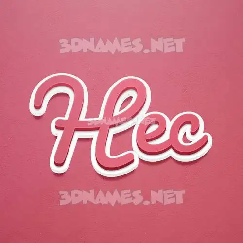 hec in Red Scribble style - 3D name wallpaper hec in Red Scribble style - 3D name wallpaper