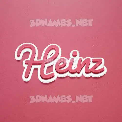 heinz in Red Scribble style - 3D name wallpaper heinz in Red Scribble style - 3D name wallpaper