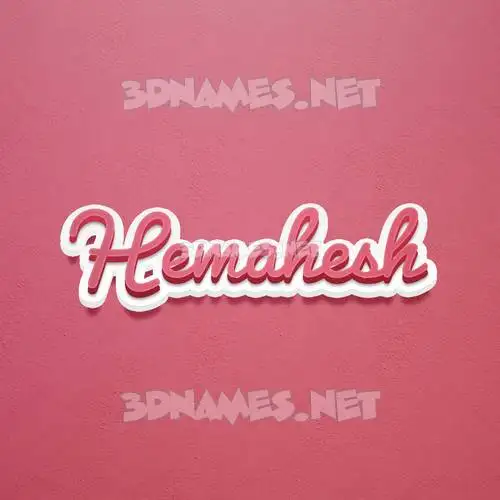 hemahesh in Red Scribble style - 3D name wallpaper hemahesh in Red Scribble style - 3D name wallpaper