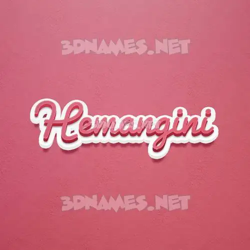 hemangini in Red Scribble style - 3D name wallpaper hemangini in Red Scribble style - 3D name wallpaper