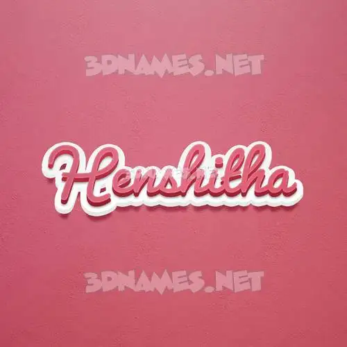 henshitha in Red Scribble style - 3D name wallpaper henshitha in Red Scribble style - 3D name wallpaper
