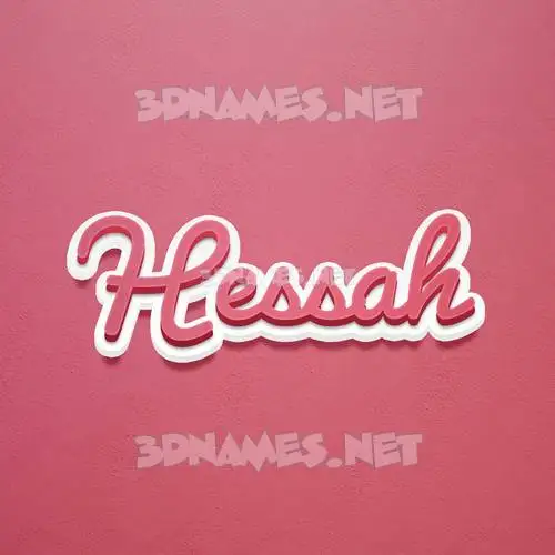 hessah in Red Scribble style - 3D name wallpaper hessah in Red Scribble style - 3D name wallpaper