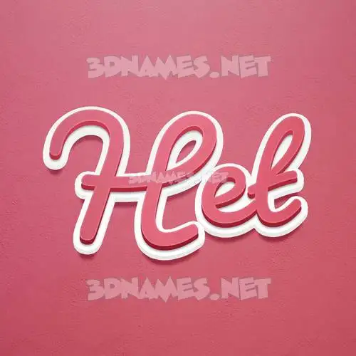 het in Red Scribble style - 3D name wallpaper het in Red Scribble style - 3D name wallpaper