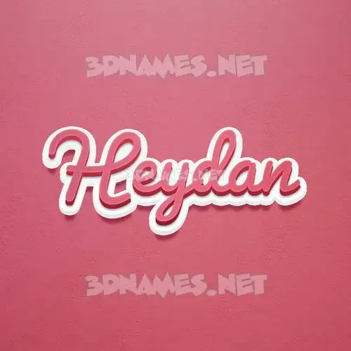 heydan in Red Scribble style - 3D name wallpaper heydan in Red Scribble style - 3D name wallpaper