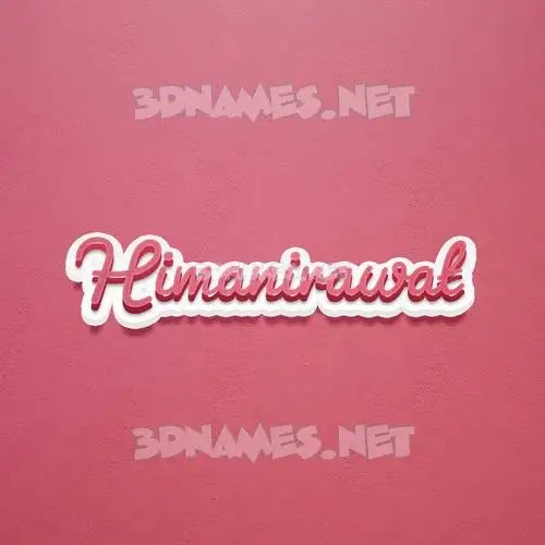 himanirawat in Red Scribble style - 3D name wallpaper himanirawat in Red Scribble style - 3D name wallpaper