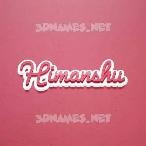 himanshu in Red Scribble style - 3D name wallpaper himanshu in Red Scribble style - 3D name wallpaper