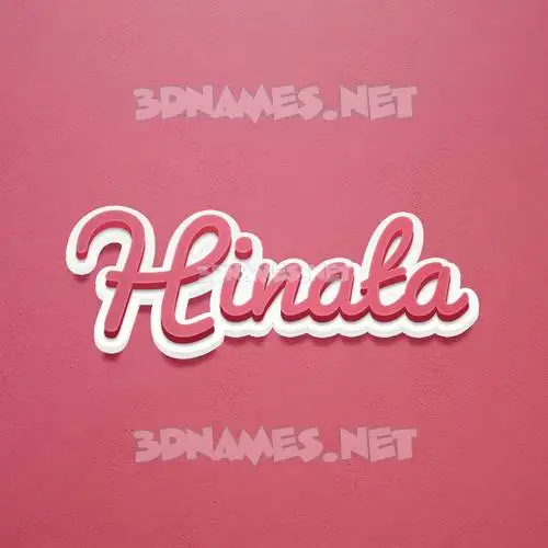 hinata in Red Scribble style - 3D name wallpaper hinata in Red Scribble style - 3D name wallpaper