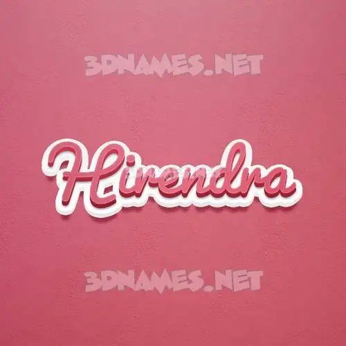 hirendra in Red Scribble style - 3D name wallpaper hirendra in Red Scribble style - 3D name wallpaper