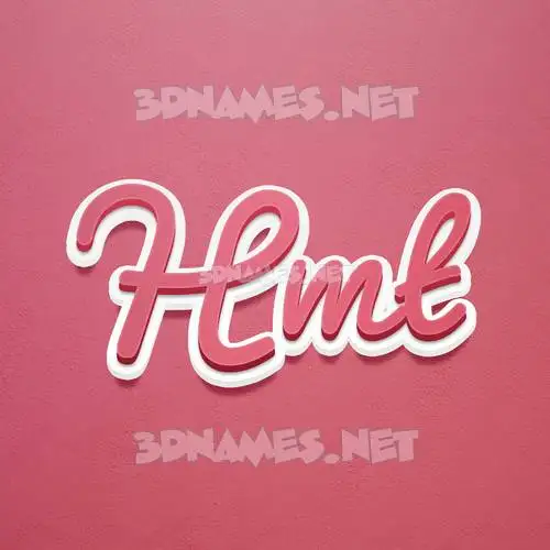 hmt in Red Scribble style - 3D name wallpaper hmt in Red Scribble style - 3D name wallpaper