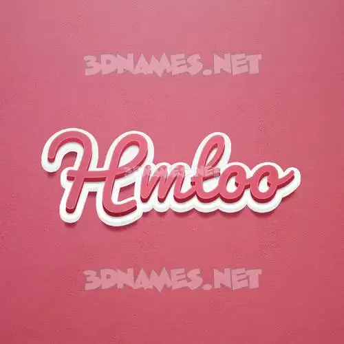 hmtoo in Red Scribble style - 3D name wallpaper hmtoo in Red Scribble style - 3D name wallpaper