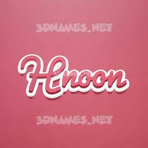 hnoon in Red Scribble style - 3D name wallpaper hnoon in Red Scribble style - 3D name wallpaper