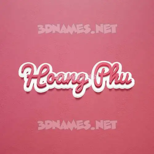 hoang phu in Red Scribble style - 3D name wallpaper hoang phu in Red Scribble style - 3D name wallpaper