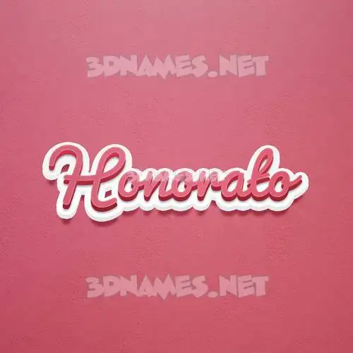 honorato in Red Scribble style - 3D name wallpaper honorato in Red Scribble style - 3D name wallpaper