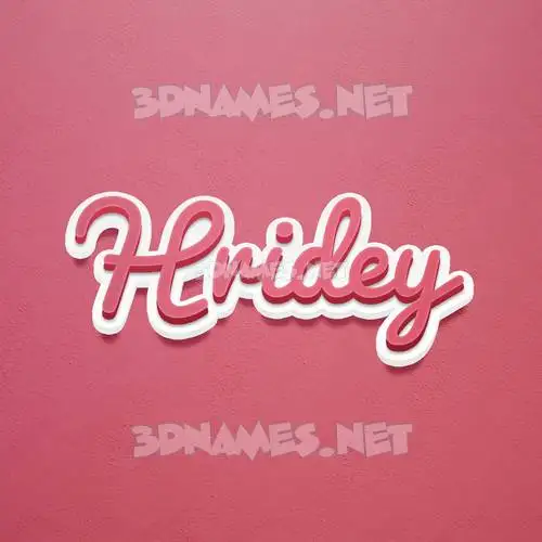hridey in Red Scribble style - 3D name wallpaper hridey in Red Scribble style - 3D name wallpaper