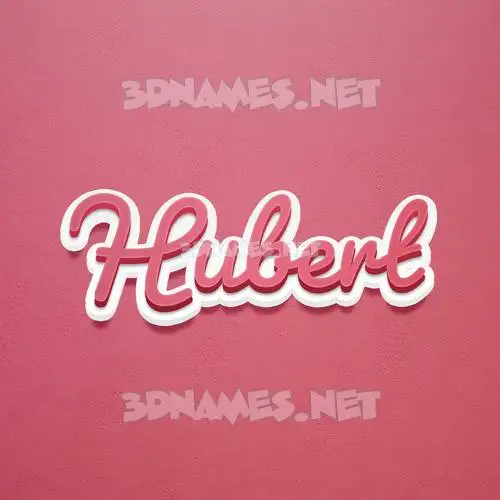 hubert in Red Scribble style - 3D name wallpaper hubert in Red Scribble style - 3D name wallpaper
