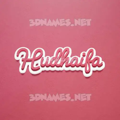 hudhaifa in Red Scribble style - 3D name wallpaper hudhaifa in Red Scribble style - 3D name wallpaper