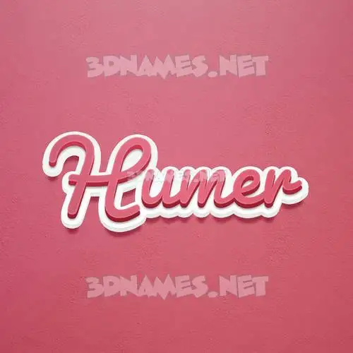 humer in Red Scribble style - 3D name wallpaper humer in Red Scribble style - 3D name wallpaper