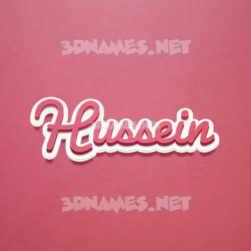 hussein in Red Scribble style - 3D name wallpaper hussein in Red Scribble style - 3D name wallpaper