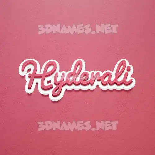 hyderali in Red Scribble style - 3D name wallpaper hyderali in Red Scribble style - 3D name wallpaper