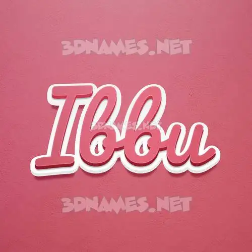 ibbu in Red Scribble style - 3D name wallpaper ibbu in Red Scribble style - 3D name wallpaper