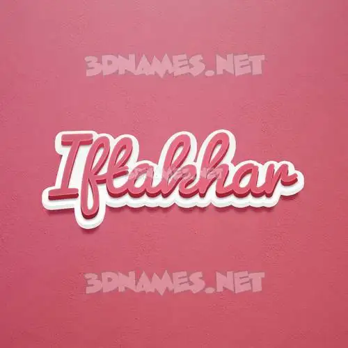 iftakhar in Red Scribble style - 3D name wallpaper iftakhar in Red Scribble style - 3D name wallpaper