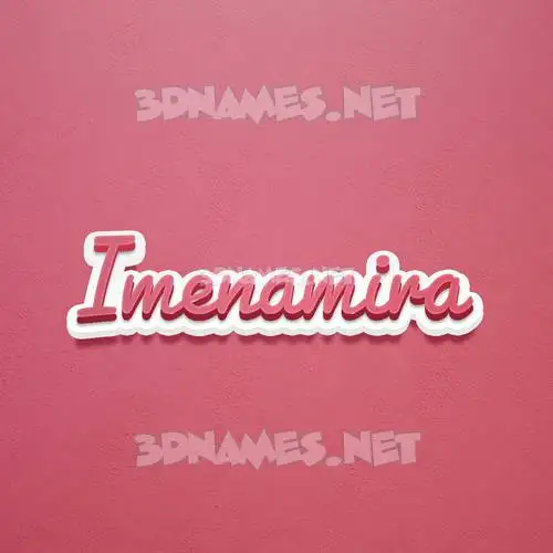 imenamira in Red Scribble style - 3D name wallpaper imenamira in Red Scribble style - 3D name wallpaper