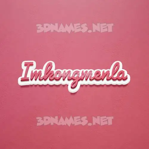 imkongmenla in Red Scribble style - 3D name wallpaper imkongmenla in Red Scribble style - 3D name wallpaper